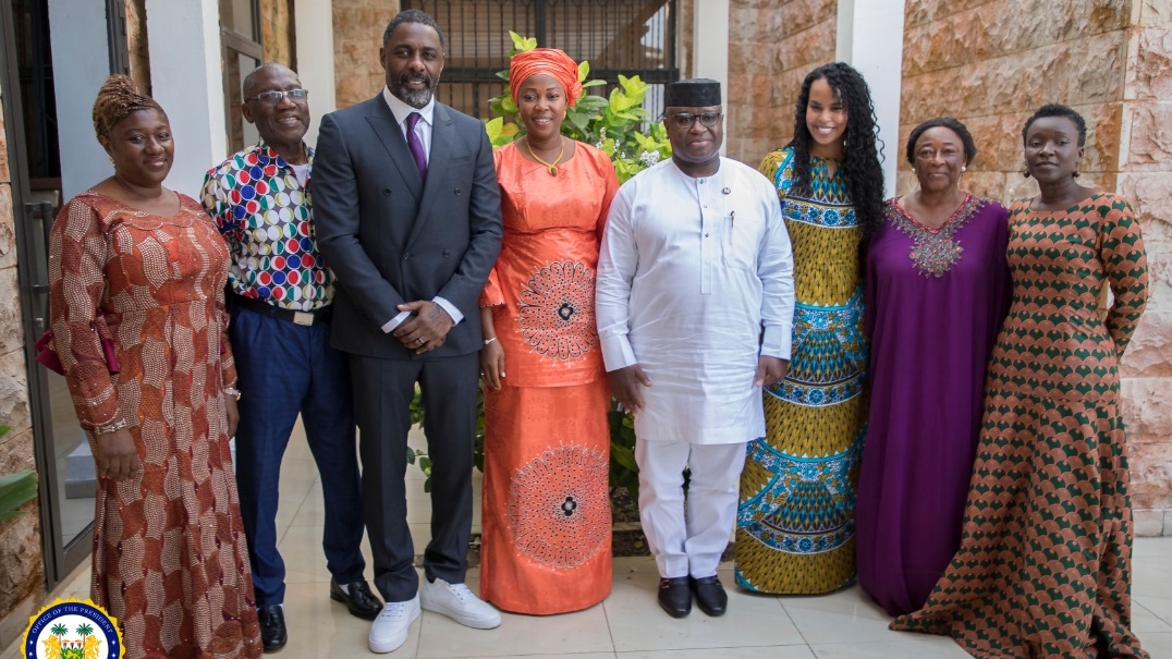 President Bio awards Idris Elba with a Brand Ambassador Status…